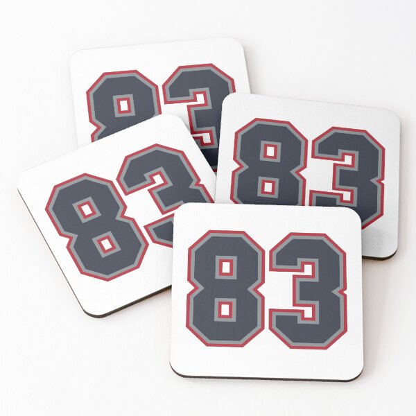 Item preview, 83 Navy Grey Red Sports Number Eighty-Three designed and sold by HelloFromAja.