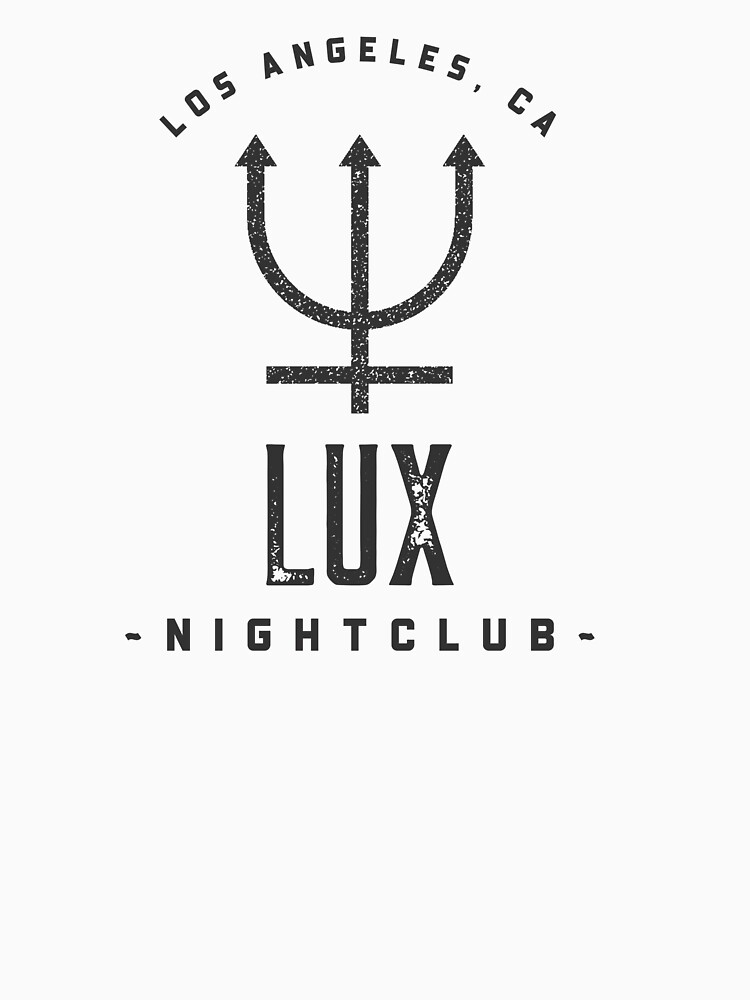 lux nightclub t shirt