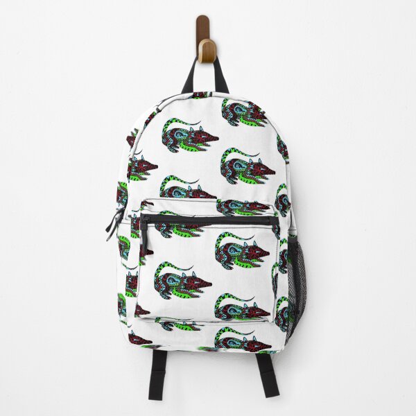 Item preview, green mayan opossum opossum pattern ecopop designed and sold by jorgelebeau.