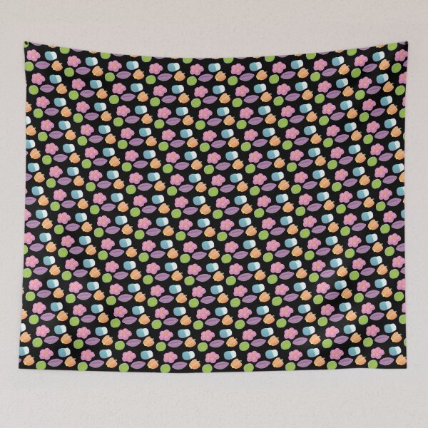 Item preview, Wagashi - Japanese sweets pattern designed and sold by Woodchucky.