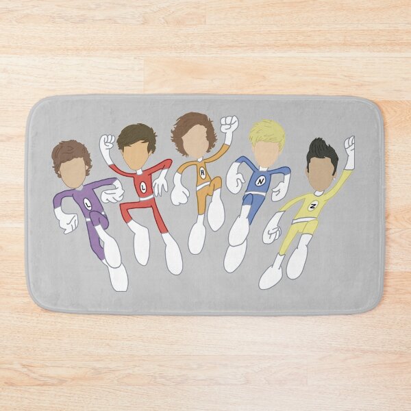 The Adventurous Adventures of One Direction Bath Mat