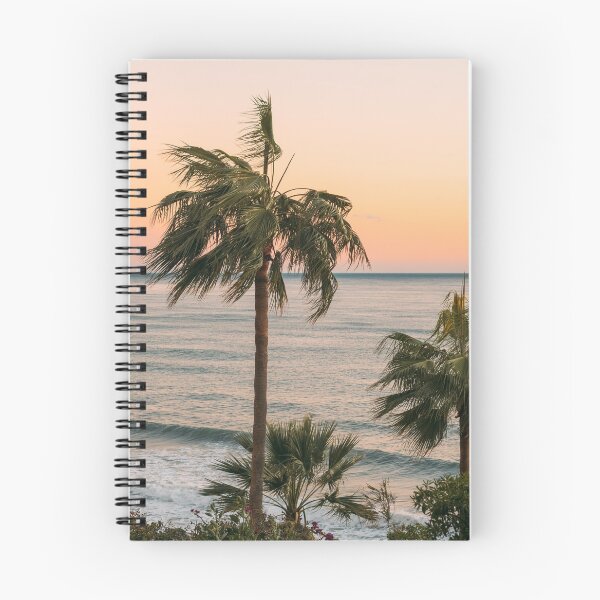 Item preview, Palm Trees Sunset Ocean View For Travel Lovers designed and sold by Toonsie.