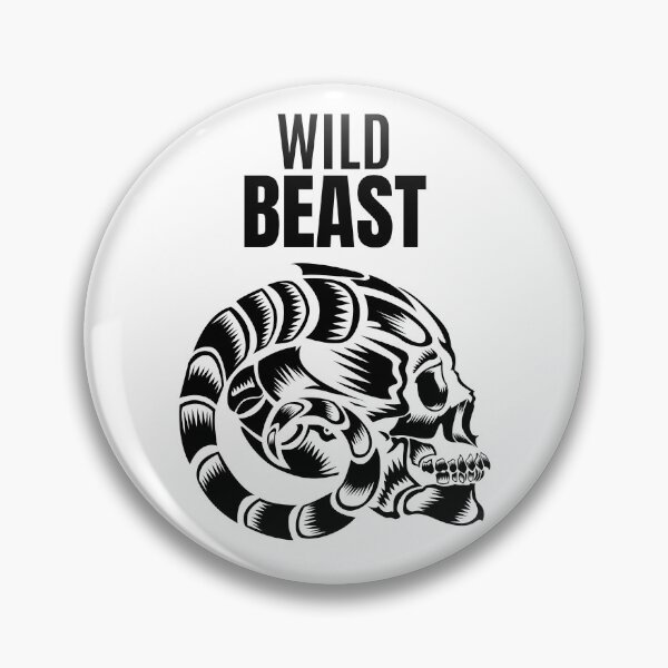 Item preview, Wild Beast - skull designed and sold by RIVEofficial.