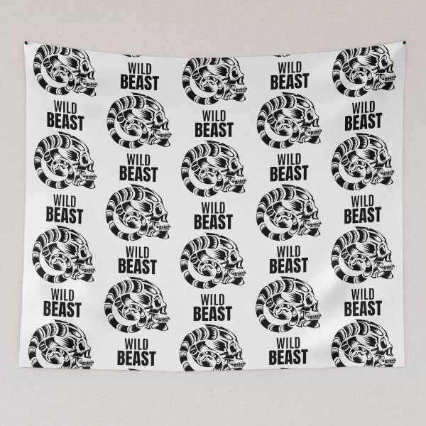 Item preview, Wild Beast - skull designed and sold by RIVEofficial.