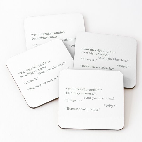 Item preview, Because We Match designed and sold by amhooper.
