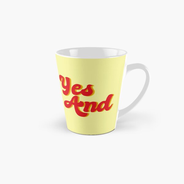 Vista previa del artículo con la obra «Yes And Improv Sketch Comedy Troupe», diseñado y vendido por Epic Love Designs.