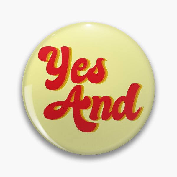 Item preview, Yes And Improv Sketch Comedy Troupe designed and sold by Epic Love Designs.
