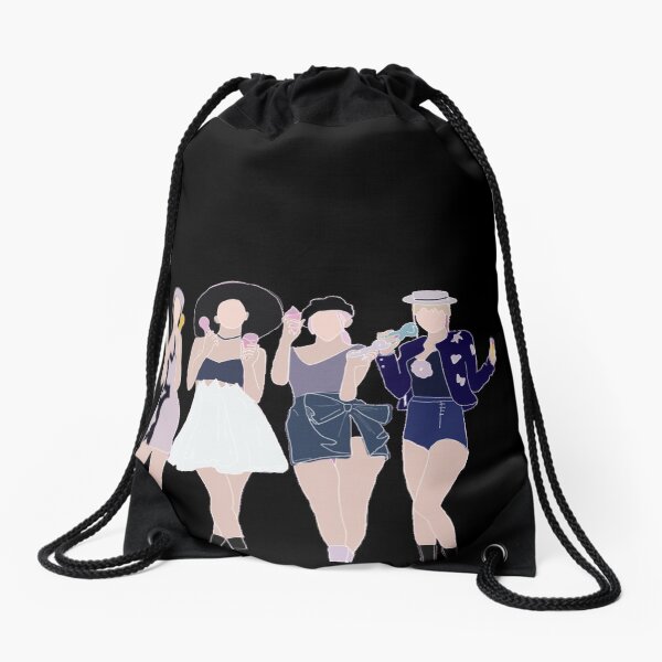 blackpink drawstring bag