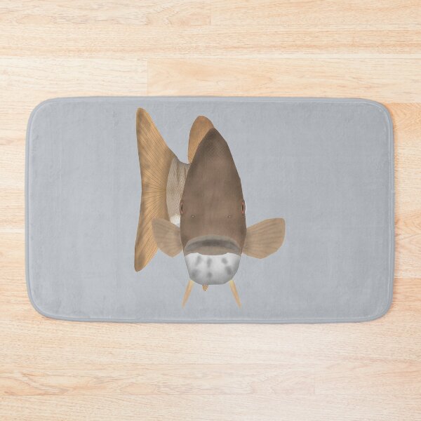 Item preview, Smallmouth Bass - Fish Head designed and sold by fishfolkart.