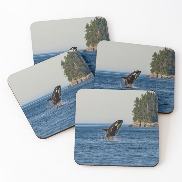 Item preview, Killer Whale Breaching out of Ocean Water designed and sold by mwagie.