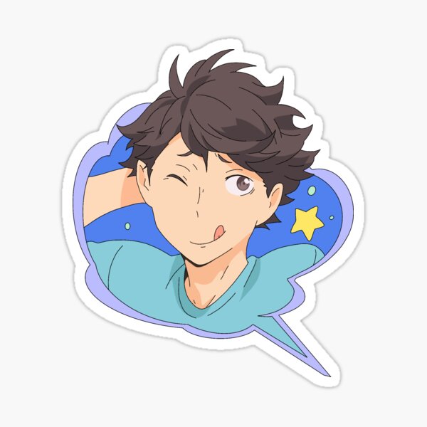 Oikawa station wagon Sticker