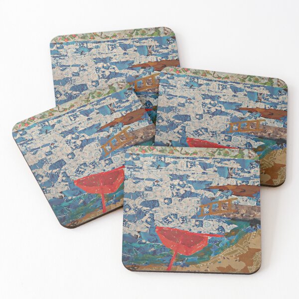 Item preview, Torn Paper Rowboat designed and sold by RDBcreations.