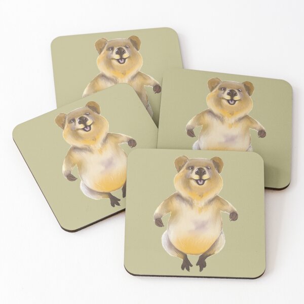 Item preview, Don’t worry Be Happy (as a quokka) designed and sold by Stella Maris Mongodi.