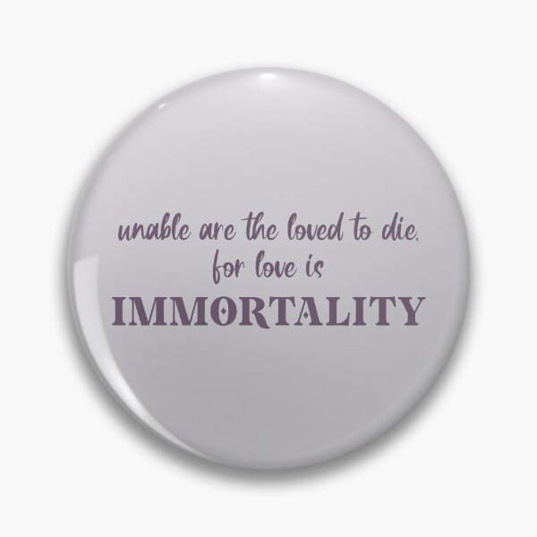 Item preview, For Love Is Immortality designed and sold by amhooper.