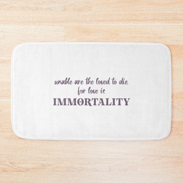 Item preview, For Love Is Immortality designed and sold by amhooper.