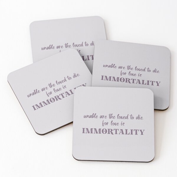 Item preview, For Love Is Immortality designed and sold by amhooper.