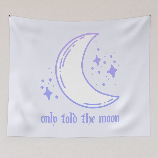 Item preview, only told the moon designed and sold by adoresapphics.