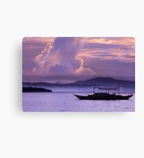 Panglao Sunrise Canvas Print