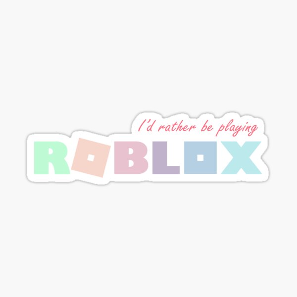 Bloxburg Stickers Redbubble - roblox bloxburg house rules decals