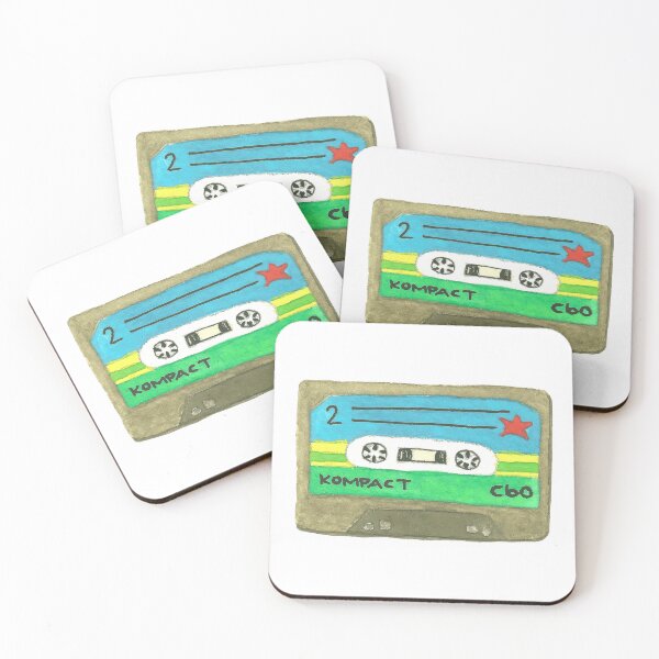 Item preview, Vintage Cassette Tape Watercolor designed and sold by PepperDoodles.