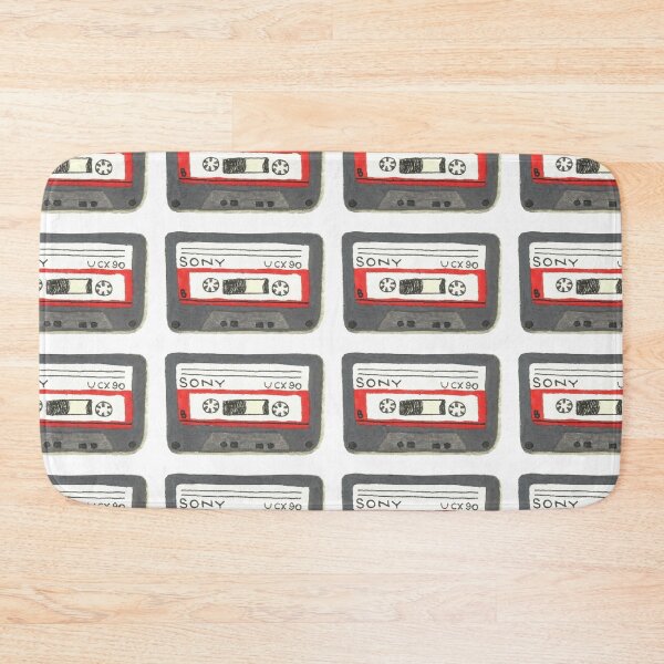 Artikelvorschau, Vintage Cassette Tape Watercolor entworfen und verkauft von PepperDoodles.