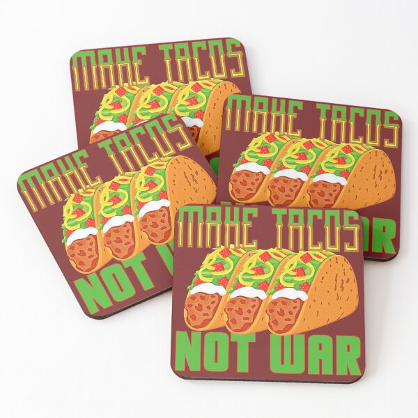Item preview, Make Tacos Not War - Taco Lovers Design designed and sold by Wildjourne.