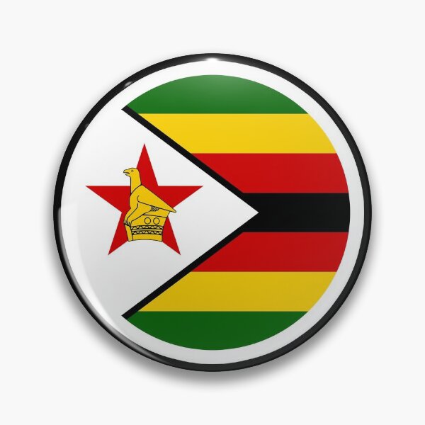 Item preview, Zimbabwe Flag Stickers, Gifts, Masks & Products (GF) designed and sold by mpodger.
