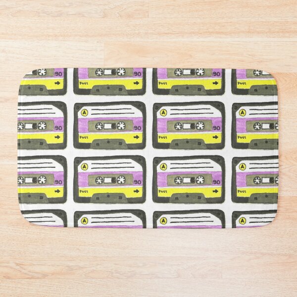 Artikelvorschau, Vintage Cassette Tape Watercolor entworfen und verkauft von PepperDoodles.