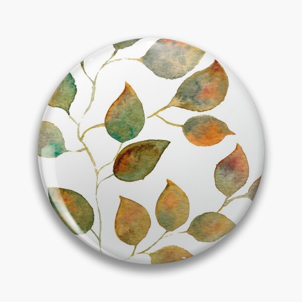 Item preview, Watercolour autumn leaves  designed and sold by María Casas Watercolour Designs.