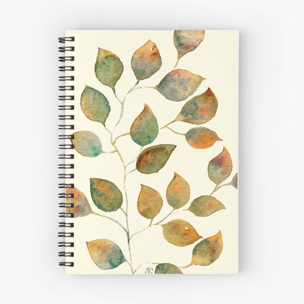 Item preview, Watercolour autumn leaves  designed and sold by María Casas Watercolour Designs.