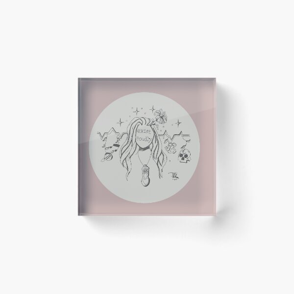 Item preview, Exist Loudly  designed and sold by JPhillyDraws.
