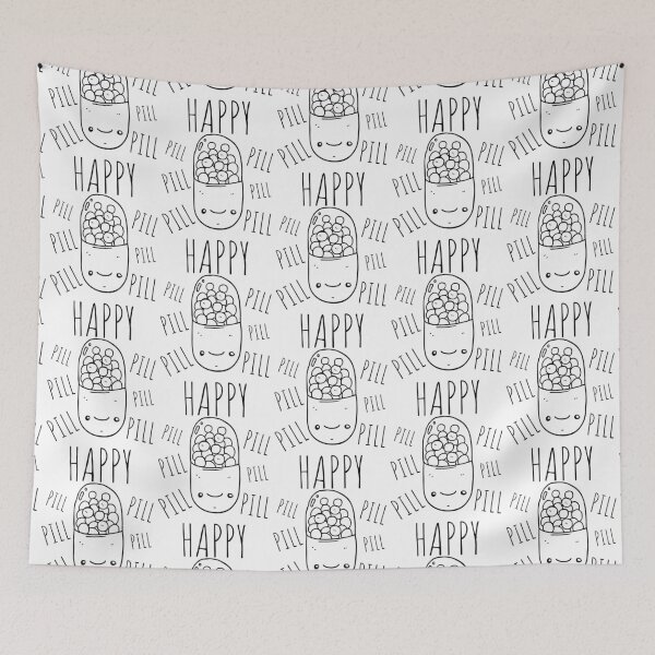 Item preview, Happy pill pill pill designed and sold by RIVEofficial.