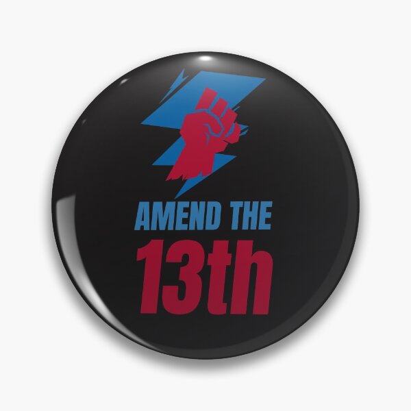 Item preview, Amend the 13th amendment - black lives matter designed and sold by urban-symmetry.