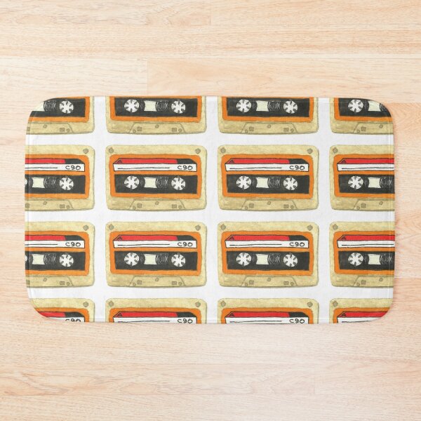 Artikelvorschau, Vintage Cassette Tape Watercolor entworfen und verkauft von PepperDoodles.