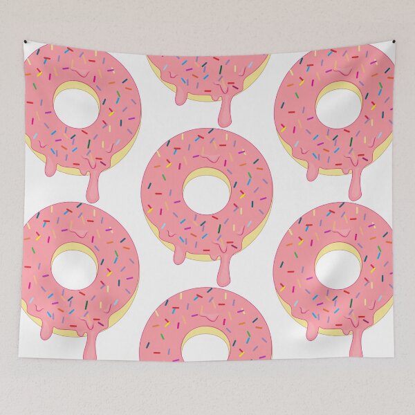 Item preview, Pink Donut with Sprinkles designed and sold by jpjournals.