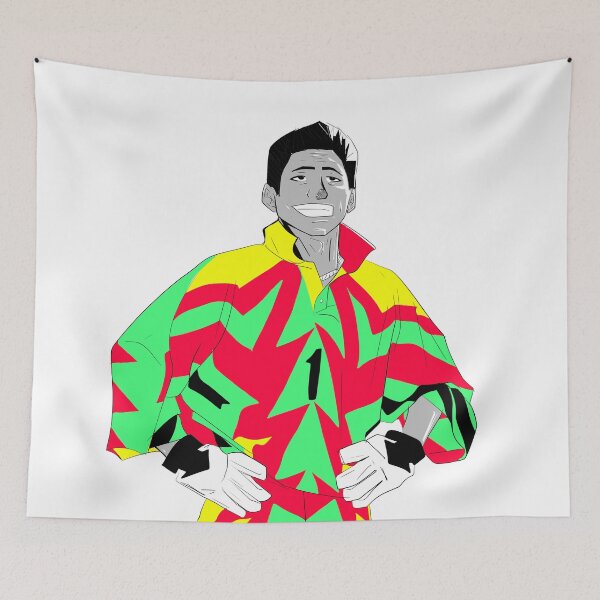 Item preview, immortal jorge campos goalkeeper soccer man designed and sold by jorgelebeau.