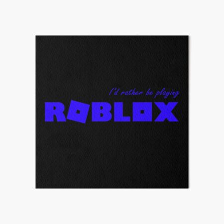 Oof Roblox Games Art Board Print By T Shirt Designs Redbubble - roblox blue r logo