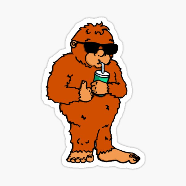 Big Feet Are Cool Sticker