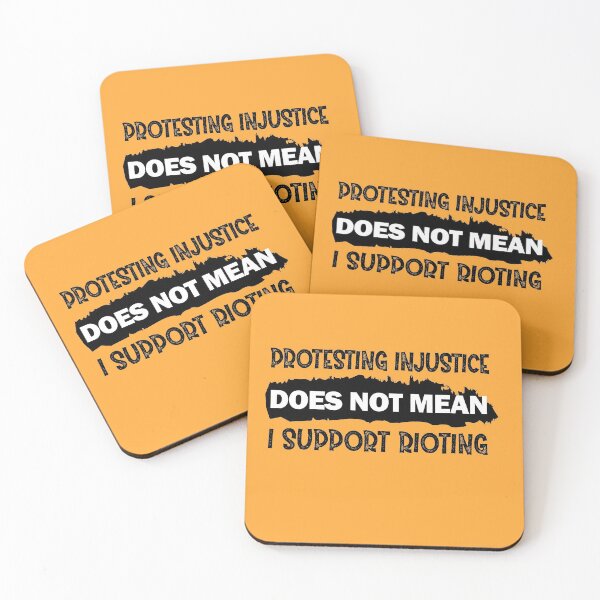 Item preview, Protesting Injustice Does Not Mean I Support Rioting  designed and sold by qitrechio.