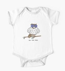 Owl-ton John Baby Body Kurzarm