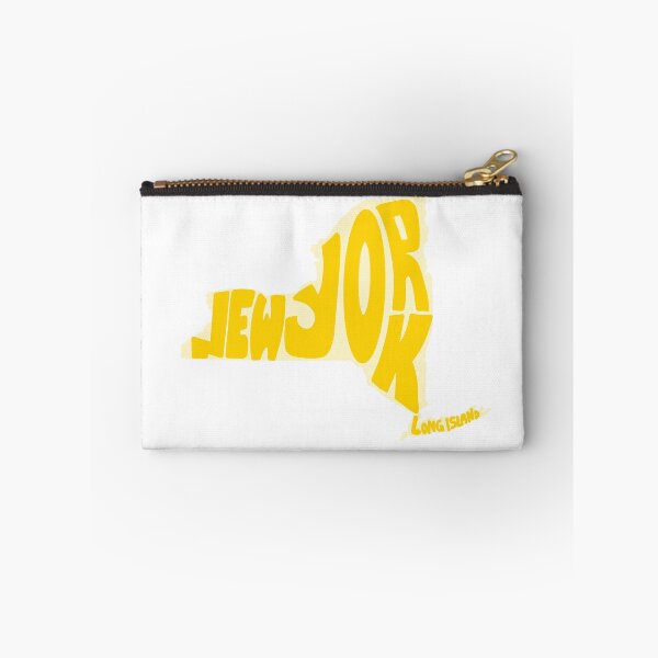 Item preview, New York Map Outline Bubble Letters- yellow designed and sold by emilystp23.