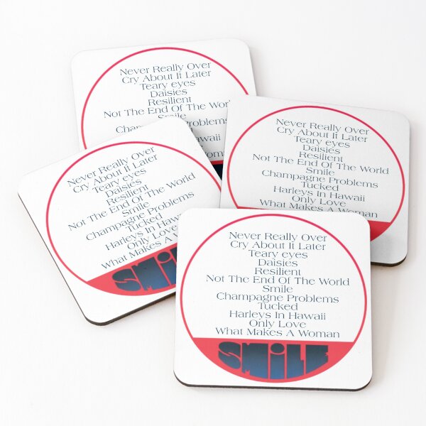 Item preview, Smile Tracklist designed and sold by MusicPopCulture.