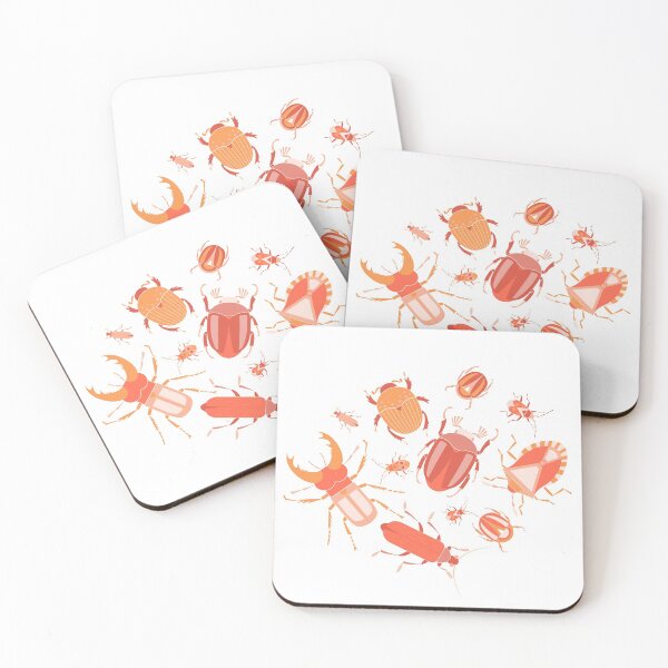 Item preview, Crowded orange beetles  designed and sold by shushunya13.