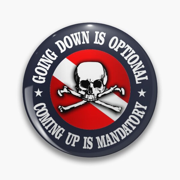 Item preview, Going Down Is Optional (rd) designed and sold by curranmorgan.