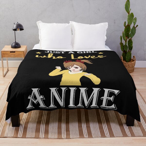 Item preview, Just A Girl Who Loves Anime designed and sold by printondemand13.
