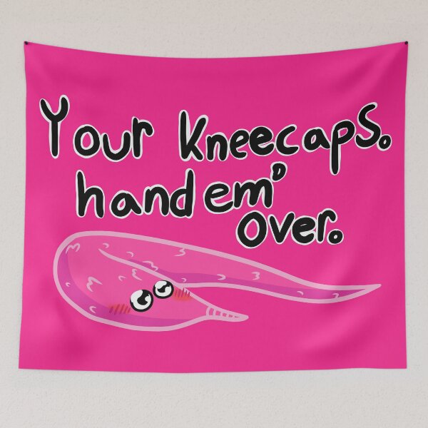 Item preview, Worm On A String-Hand Over Your Kneecaps designed and sold by Blazing Melody.