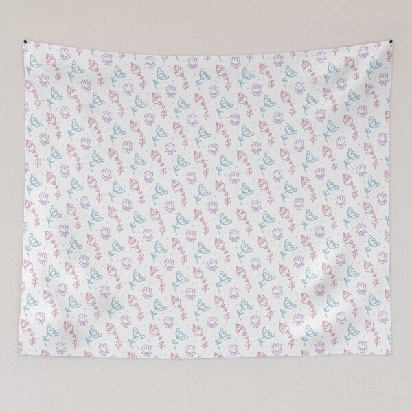 Item preview, Pastel Floral Doodles designed and sold by csariana.