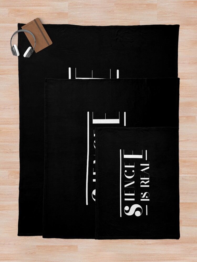 Thumbnail 5 of 6, Throw Blanket, Science Is Real ! designed and sold by Marstore.