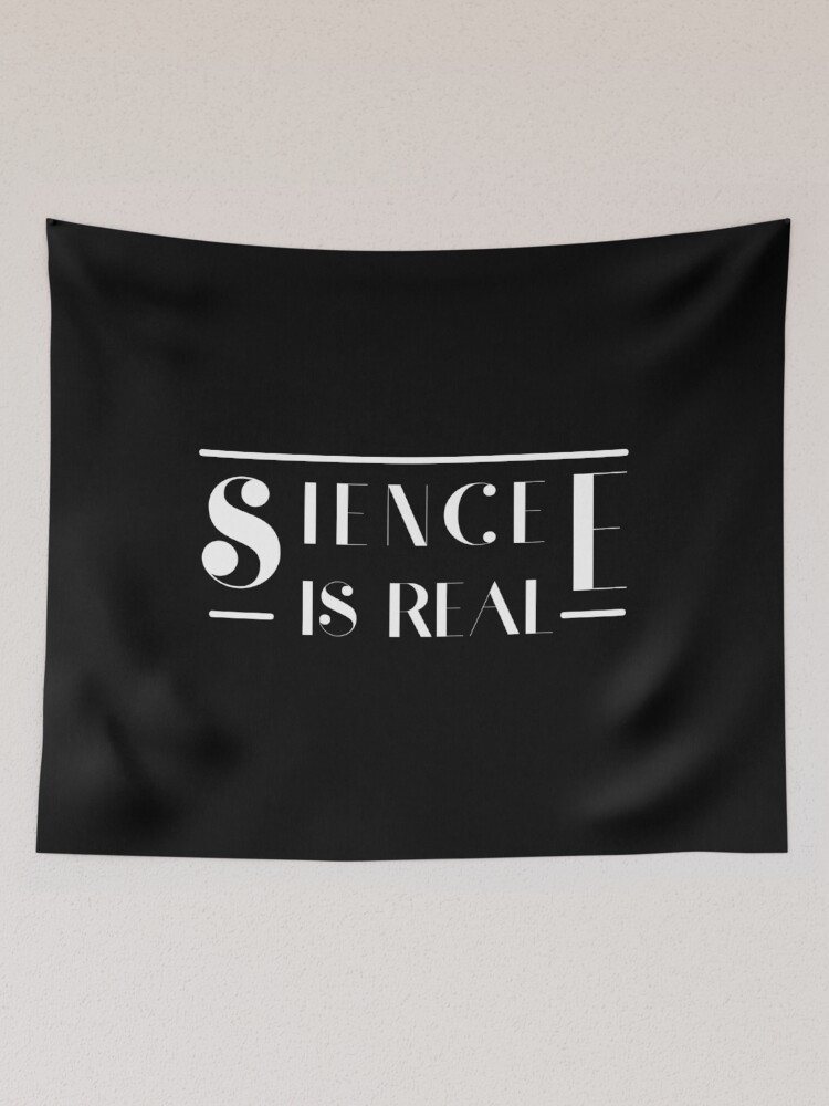Thumbnail 2 of 3, Tapestry, Science Is Real ! designed and sold by Marstore.