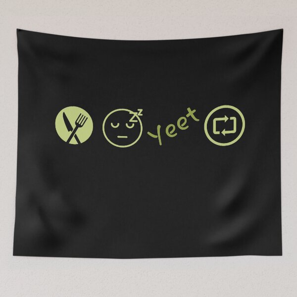 Item preview, Eat Sleep Yeat Rinse And Repeat designed and sold by stevenwoodcock.